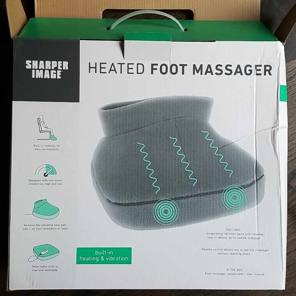 Sharper Image Heated Foot Massager